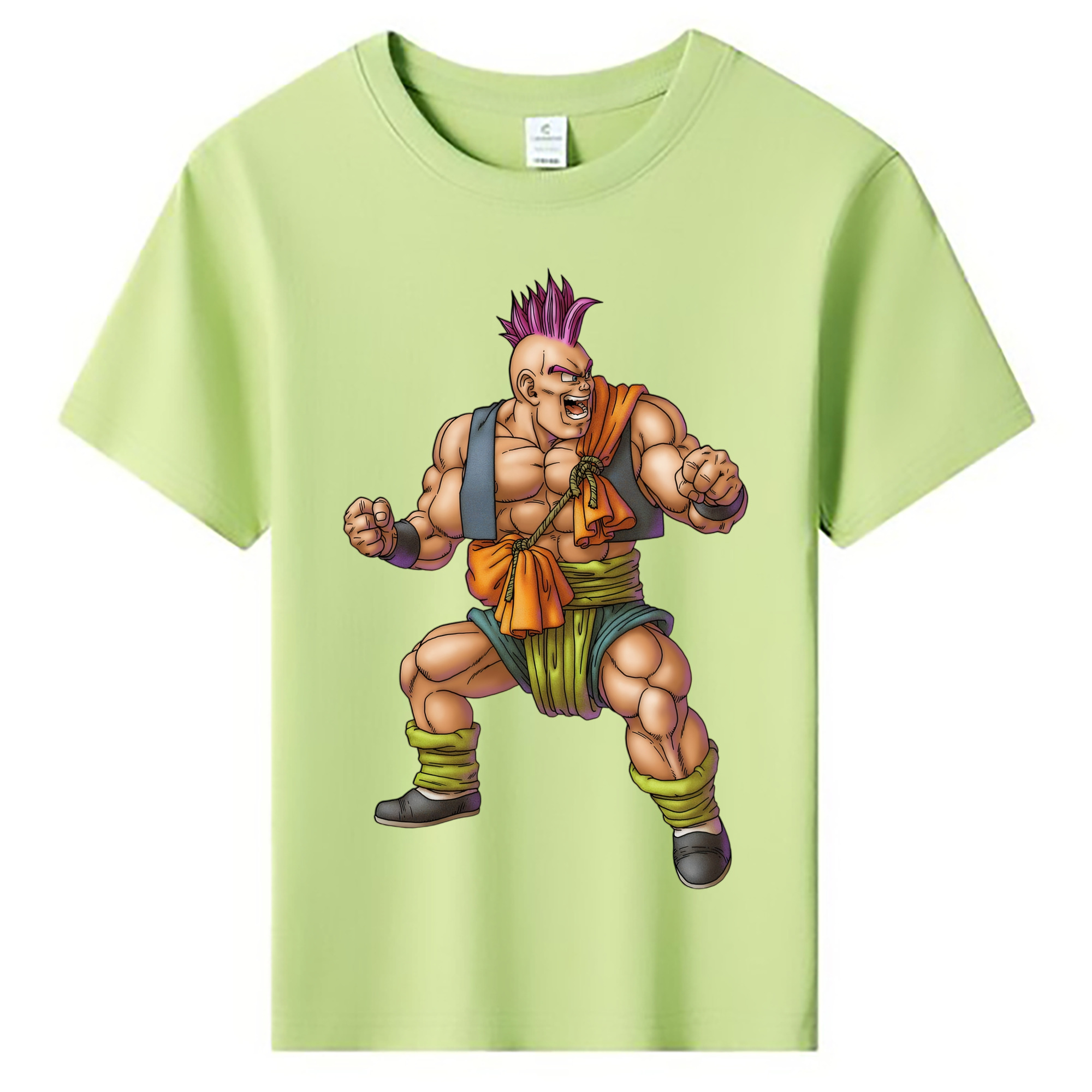 （画像用） ドラゴンクエスト Doragon Kuesuto Dragon Quest 綿100％キッズTシャツ（フロントプリント）